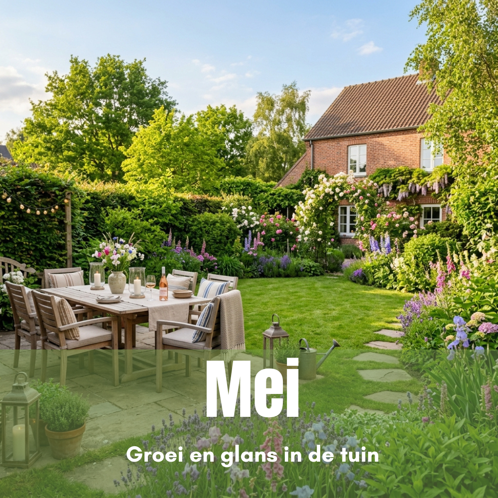 Tuintips mei